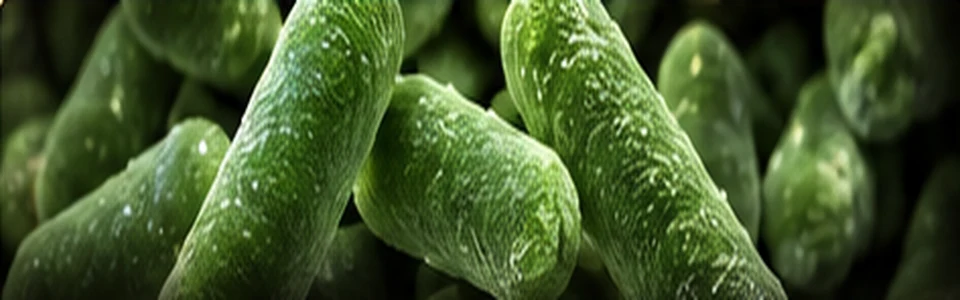 Artistic illustration of reuteri; conceptual ingredient imagery, not a laboratory micrograph